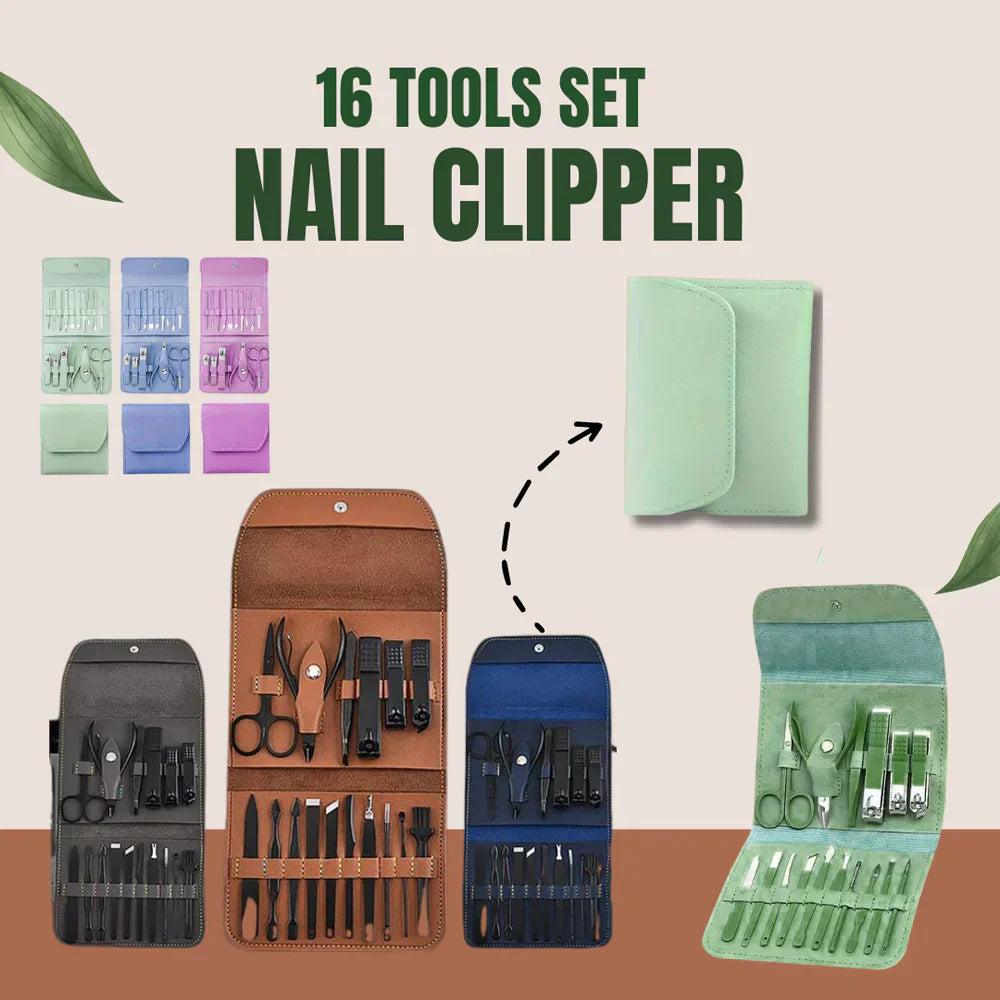 Professional Manicure & Pedicure Nail Grooming Kit Only @ Rs 499/-