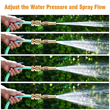 Heavy-Duty Brass Water Spray Nozzle Attachment