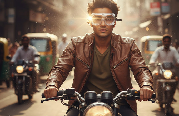 Adjustable Eye Protection Shield Glass