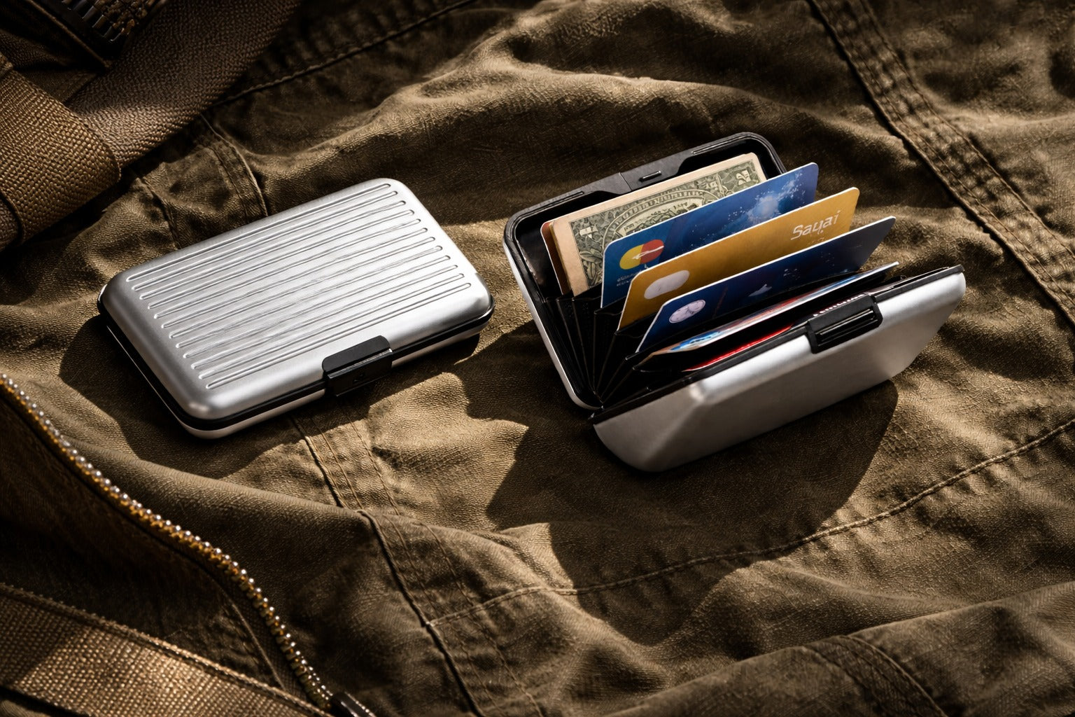 Slim Premium Aluminum Card Holder Wallet