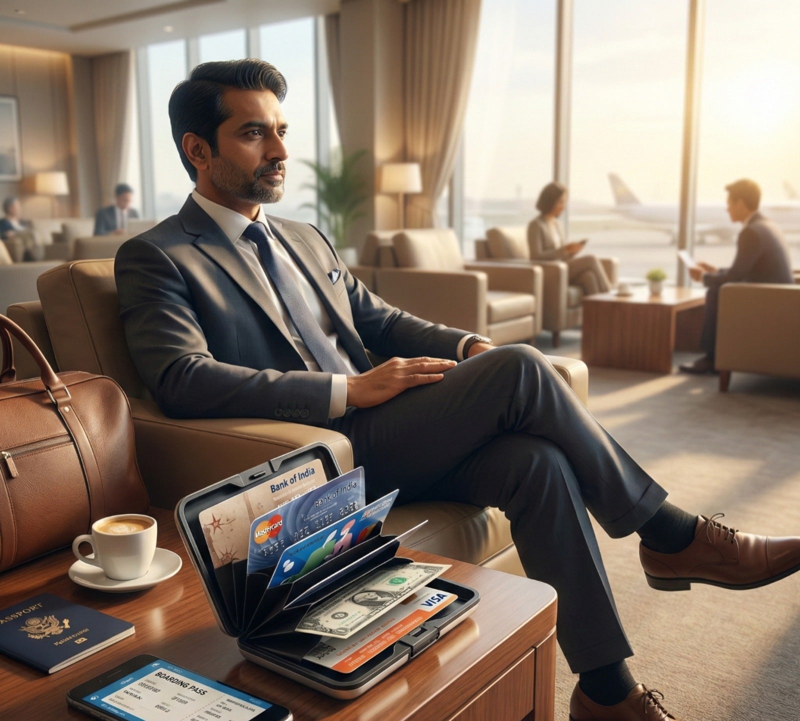 Slim Premium Aluminum Card Holder Wallet