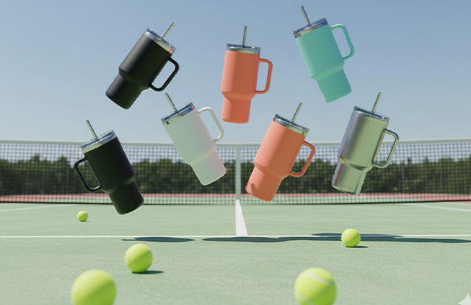 UltraCool 1.2L Steel Tumbler – Sip Hot & Cold in Style! With Handle & Straw